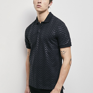 เสื้อโปโลลำลองผู้ชายไซส์พิเศษเสื้อกีฬาระบายอากาศแขนสั้นเสื้อโปโลผ้าฝ้ายโพลีเอสเตอร์ - Product Image 2