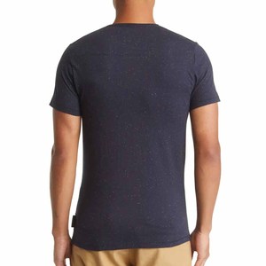 Camiseta de Moda para Hombre al por Mayor, Nuevo Diseño Estampado, con Etiqueta Personalizada en el Cuello, Secado Rápido - Product Image 3