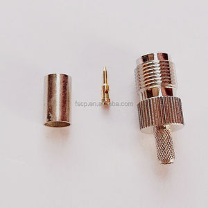 50 Ом водонепроницаемый TNC RF коаксиальный Женский прямой разъем клеммы для кабеля RG58 LMR195 кабель - Product Image 5