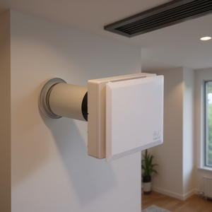 Unidad de Recuperación de Calor Descentralizada Vortice VORT HRW 30 MONO EVO HCS WiFi con Controles Integrados y Purificador de Aire Inteligente - Product Image 3