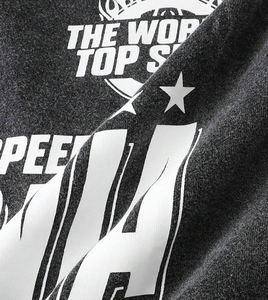 Sudadera con Capucha Vintage con Estampado Personalizado, Sudadera Informal de Manga Larga, Desgastada, Corta y Holgada para Unisex - Product Image 5