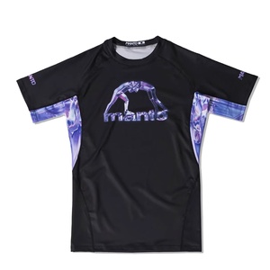 เสื้อรัดกล้าม MMA ดีไซน์ล่าสุด ขายดีที่สุด ปี 2025 ราคาโรงงาน ขายดี รับผลิตตามแบบ สแปนเด็กซ์/โพลีเอสเตอร์ แขนยาว/แขนสั้น สีสันสดใส - Product Image 1