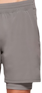 OEM <b>Men's</b> Casual <b>Shorts</b> Premium Lightweight Soft Cotton Blend Elastic Waist <b>Utility</b> Pockets Solid Pattern Daily Comfort - Product Image 4