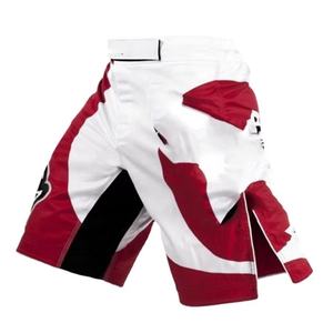 Pantalones cortos de MMA personalizados para hombres Sublimación personalizada BJJ Fight Gear Ropa deportiva hecha de material de Spandex - Product Image 5