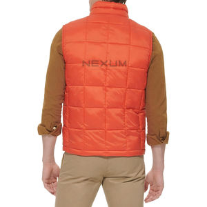 Chaleco acolchado transpirable cálido burbuja sin mangas chaqueta de invierno ropa deportiva al aire libre ligero cómodo uso diario - Product Image 4