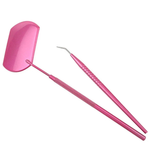 Séparateur de peigne à cils en acier inoxydable végétalien de qualité supérieure avec dents fines pour cils de mascara sans grumeaux et levage des sourcils durable - Product Image 5