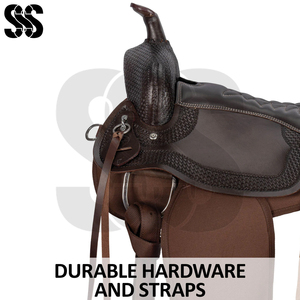 Sillín de Carreras de Cuero PU 2026, el Más Nuevo, de la Más Alta Calidad, Duradero y Cómodo para Caballos, con Colores Personalizados Disponibles - Product Image 5