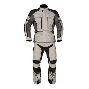 Ensemble de combinaison de moto Cordura à séchage rapide, respirant, anti-UV pour adultes, veste et pantalon coupe-vent, équipement de pluie personnalisé OEM - Product Image 1