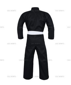 Uniformes de karaté OEM uniformes d'arts martiaux légers avec logos et étiquettes personnalisés pour hommes et femmes à bas prix d'usine - Product Image 2