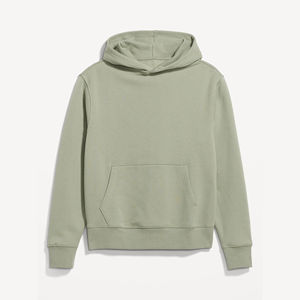 Sweat à capuche épais de qualité supérieure pull surdimensionné pour hommes Style uni vierge String Logo personnalisé gratuit poids lourd grande taille sweats à capuche de mode - Product Image 5
