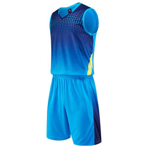 Ensembles d'uniformes de basket-ball pour adultes Dernière vente en gros d'uniformes de basket-ball pour hommes personnalisés Confortable Vêtements de basket-ball personnalisés OEM - Product Image 2