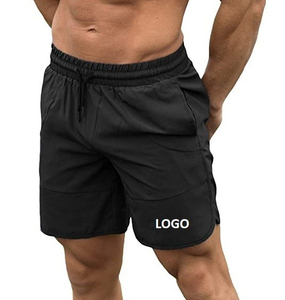 Pantalones cortos para correr para hombre, pantalones cortos para correr de verano personalizados al por mayor, pantalones cortos deportivos informales para entrenamiento de secado rápido para hombre - Product Image 5