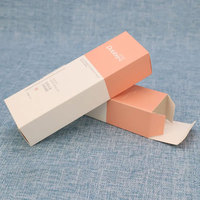 Boîtes rigides personnalisées avec couvercle rabattable, pelliculage mat, pour emballage de cosmétiques, maquillage, soins de la peau, lotions, crèmes pour le visage, en carton