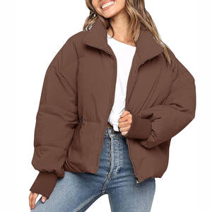 Venta al por mayor de diseño personalizado burbuja puffer chaquetas Unisex de lujo cálido mujer ropa chaqueta Puffer - Product Image 1