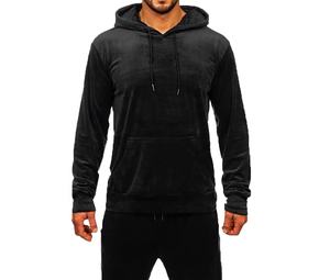 ชุดฝึกวิ่งจ๊อกกิ้งผ้าฝ้าย100% สำหรับผู้ชายชุดวอร์มเล่นกีฬาสองชิ้นกางเกงสำหรับฤดูใบไม้ร่วง - Product Image 6