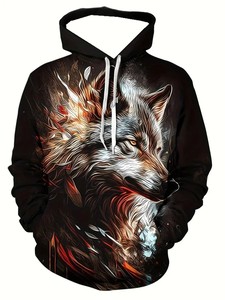Sudadera con Capucha de Alta Calidad 100% Algodón Básico para Sublimación, Sudadera de Moda Urbana de Invierno en Venta - Product Image 5