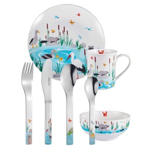 Juego de Vajilla de Porcelana para Niños PureSigns, 7 Piezas, en Caja - Product Image 1