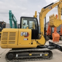 Excavatrice Caterpillar 306E 6t d'occasion, modèle 2020, certifiée, composants principaux, pompe hydraulique, prix avantageux, robuste, durable, puissante