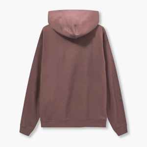 Sudadera con capucha de algodón francés 100% personalizada Unisex Ultra Heavyweight Oversized Regular Fit Sólido Liso teñido Temporada de invierno - Product Image 5