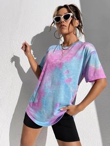 Camiseta de algodón 100% para mujer a la moda, camiseta informal anticontracción de punto suave, transpirable, moda sostenible, logotipo personalizado OEM - Product Image 6