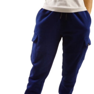 Pantalones Cargo Casuales Ligeros Unisex de Alta Calidad con Lavado Oscuro, Colores Personalizables y Cierre con Cordón - Product Image 1