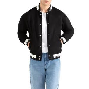 Chaqueta Universitaria de Invierno para Hombre, Personalizada con Logotipo Frontal, 100% Algodón Transpirable, de Alta Calidad - Product Image 1