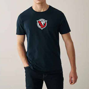 Demi-manches pour hommes de haute qualité 100% coton et fibre de bambou logo personnalisé imprimé t-shirts unis surdimensionnés - Product Image 5