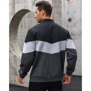 เสื้อแจ็คเก็ตแฟชั่นคอตั้งดีไซน์ของคุณเองได้สำหรับผู้ชายและผู้หญิงปรับแต่งได้ตามต้องการ - Product Image 4