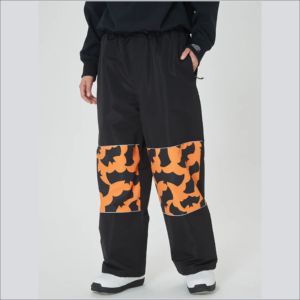 Pantalones Deportivos de Pierna Ancha para Hombre, Estilo Cargo, Casuales, para Exteriores, de Cintura Alta, para Snowboard, Estampados, Impermeables y Cortavientos - Product Image 1