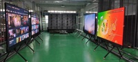 Layar Konferensi LED All-in-One 4K Ultra HD P4 untuk Ruang Rapat, Video Wall, Berbagi Nirkabel, Layar dengan Refresh Rate Tinggi
