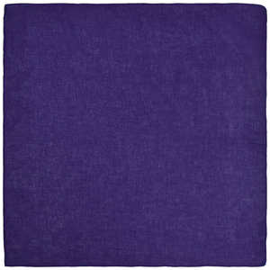 Pañuelo Bandana Cuadrado de Algodón 100% Reciclado, Liso, de Color Sólido, 54*54, al por Mayor - Product Image 3