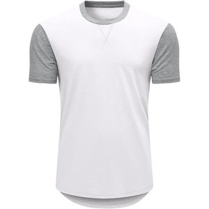 T-shirt à manches courtes personnalisé pour hommes en gros T-shirt d'été décontracté en coton Top Streetwear Fashion Crew Neck Graphic Printed Tee Shirts - Product Image 4
