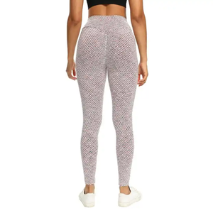New Arrival Women's Yoga <b>Leggings</b> High Quality Spandex/<b>Nylon</b> Solid Pattern Mid Waist Yoga Pants Trending Style - Product Image 2