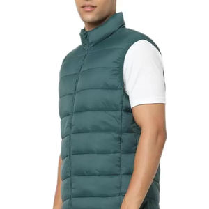 Veste matelassée décontractée pour homme, chaude pour l'hiver, prix bas, rembourrage en polyester, respirante, écologique, pour l'extérieur - Product Image 2