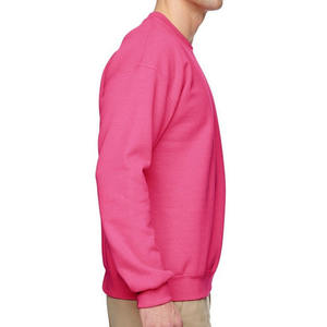 Alta calidad cuello redondo 100% algodón Logo personalizado cuello redondo pulóver sudaderas al por mayor hombres cuello redondo sudaderas con capucha DDP envío - Product Image 4