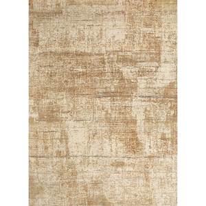 Alfombras de Lana Tejidas a Mano Uvenuti Classic Ivory AKWL-13025, Hechas a Mano con Diseño Abstracto y Tabriz para Sala de Estar y Dormitorio - Product Image 1