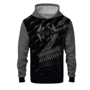 Sudaderas con capucha con cremallera de punto de invierno para hombre de talla grande personalizadas de alta calidad, diseño estampado, transpirable, a prueba de viento, ecológico, a la moda - Product Image 2