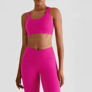 Services OEM Ensemble de yoga pour femmes de style dernier cri Ensemble de yoga pour femmes de haute qualité Ensemble de yoga pour femmes au design personnalisé - Product Image 5