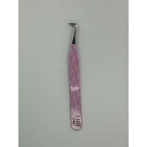 แหนบต่อขนตา Floating Industries D33 สีชมพู รุ่น Precision - ปลายแหลมสแตนเลส ความยาว 10 มม. ปลายเรียบ - Product Image 5