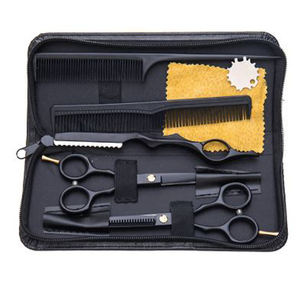 Kit de tijeras de peluquería para uso doméstico, 10 Uds., tijeras de corte de adelgazamiento, juego de tijeras para peluquero - Product Image 2