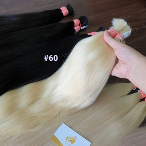 Productos más vendidos Color Super Double Bulk Hair 100% Virgin Vietnamese Hair Made in Vietnam - Product Image 1