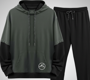 Chándal Deportivo Personalizado Unisex con Capucha |   Conjunto de Felpa 100% Algodón |   Conjunto de Invierno OEM con Características Antibacterianas y Transpirables - Product Image 3