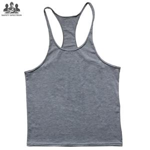 Custom Men's 100% Cotton Breathable Knitted Casual <b>Stringer</b> <b>Vest</b> for Gym Fitness Workout Quick Dry - Product Image 5