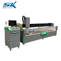 Machine de gravure au laser pour miroir de salle de bain en verre 2500*1300mm