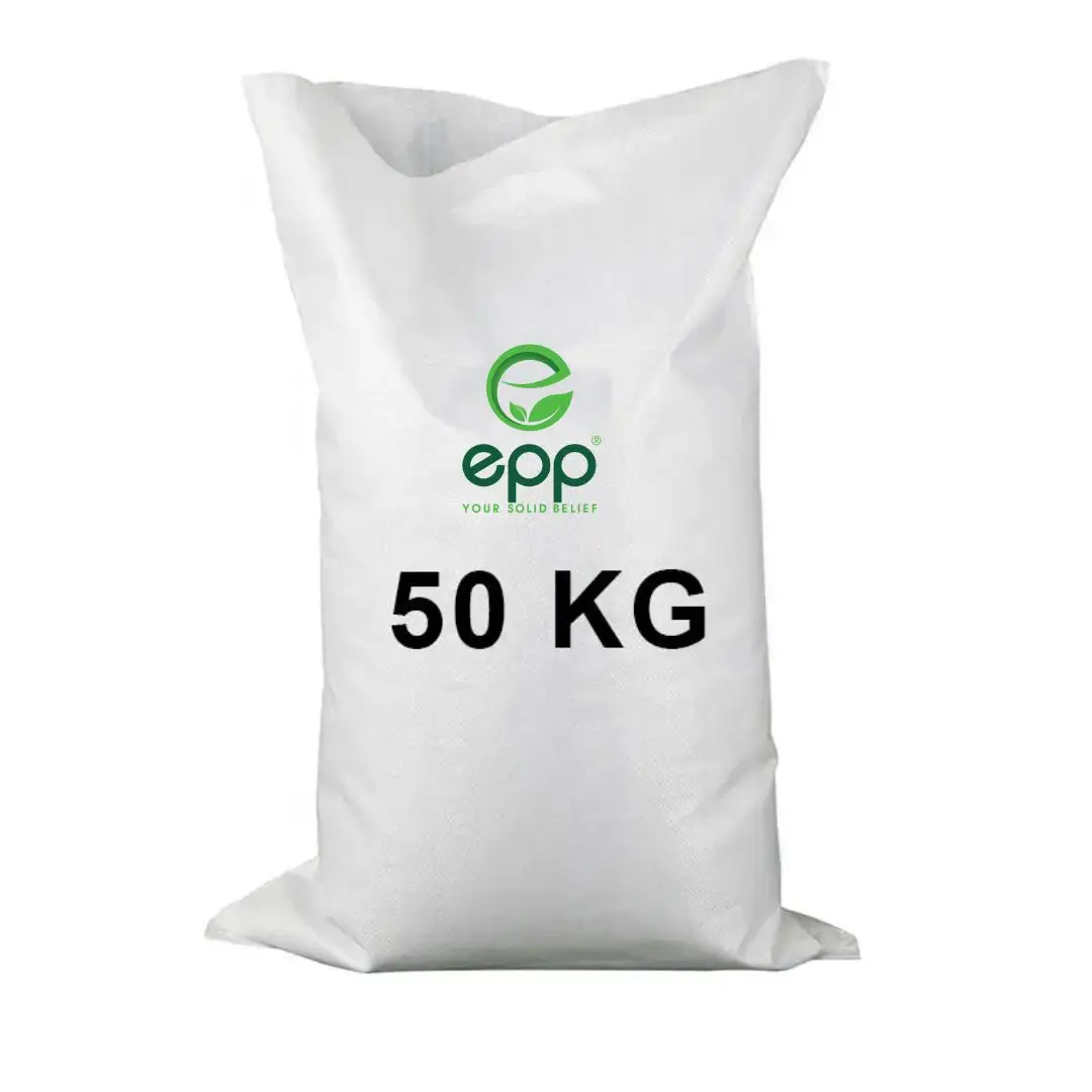 베트남 제조사 100% 버진 다채로운 소형 PP 자루 25kg 50kg 100kg 폴리 프로필렌 쌀 자루 적층 PP 짠 가방