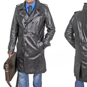 Premium <b>Mens</b> Leisure Style Leather <b>Jacket</b> Classic Design Soft <b>Sheepskin</b> Comfortable Fit Everyday Outdoor Wear OEM - Product Image 1