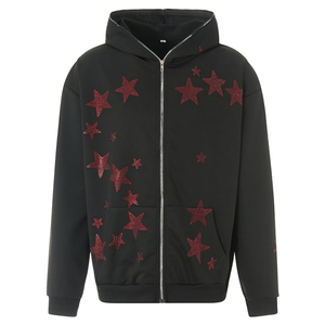 Sweat-shirts personnalisés pour hommes, légers, confortables, écologiques, coupe-vent, en polaire respirant, à séchage rapide, en coton mélangé, décontractés - Product Image 1