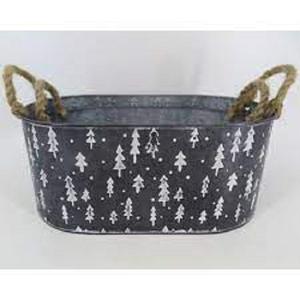 Maceta de flores antigua Rectangular de Metal para decoración de centros de mesa de boda maceta de Metal de diseño clásico para sala de estar - Product Image 3