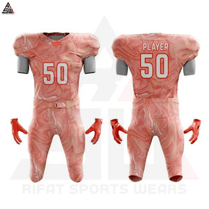 Nuovo arrivo giovani personalizzabili maglie da Football americano stile giovanile Design traspirante ad un prezzo ultime divise - Product Image 4