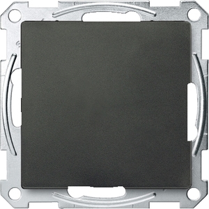 สวิตช์ติดผนังแบบกด SCHNEIDER ELECTRIC MTN6185-0414 Pro T สีแอนทราไซต์ด้าน พร้อมเซ็นเซอร์วัดอุณหภูมิแบบไม่สัมผัส ระบบ Merten - Product Image 1